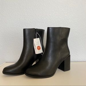 Heeled booties size 7.5 women